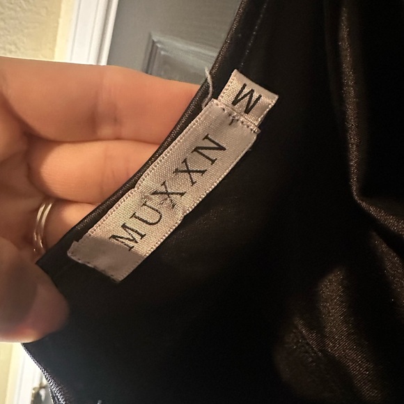 Formal Black Long Fishtail Dress - Picture 5 of 15